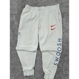 Men's Nike Sportswear Double SWOOSH Jogger Sweatpants Size XL